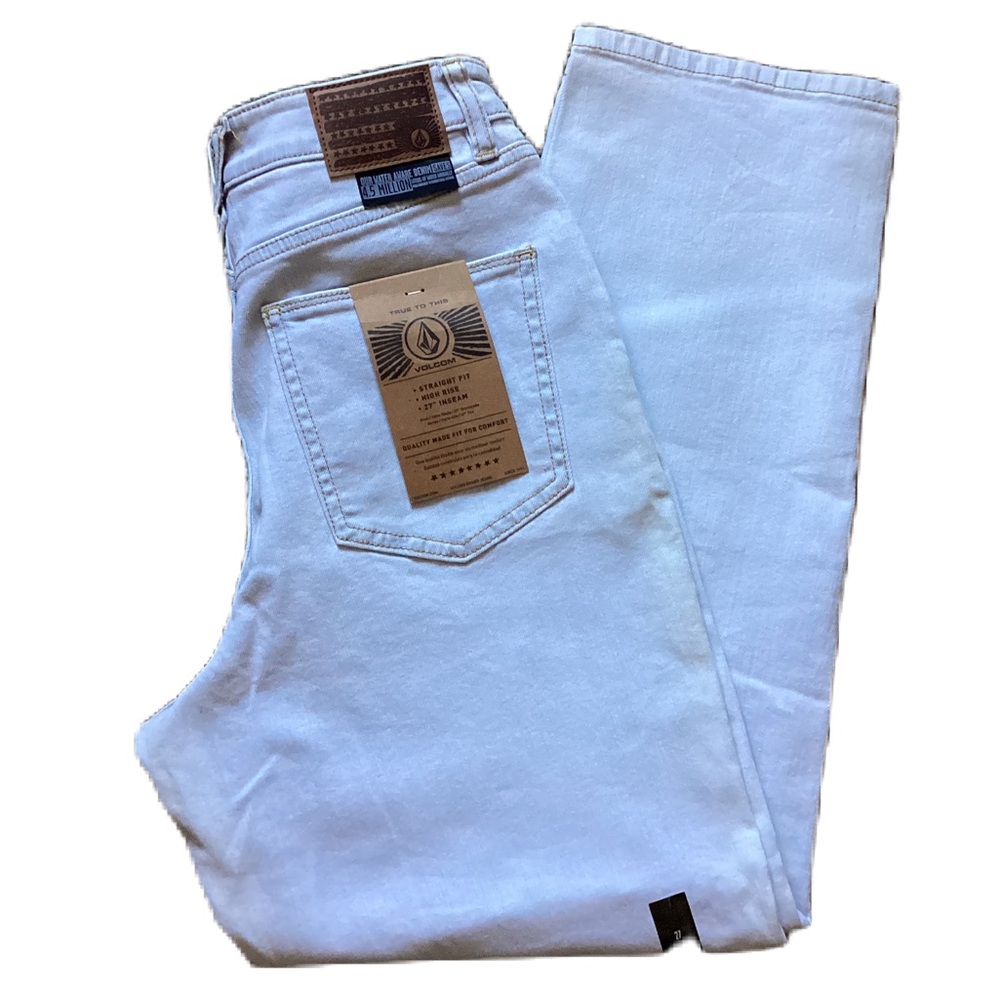 Volcom straight jeans 27
